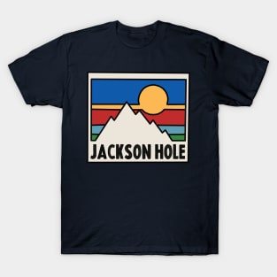 Jackson Hole, Wyoming Decal T-Shirt